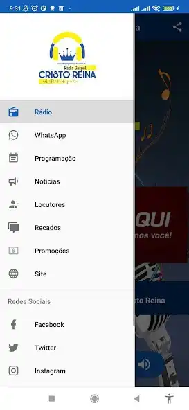 Play Rádio Gospel Cristo Reina  and enjoy Rádio Gospel Cristo Reina with UptoPlay