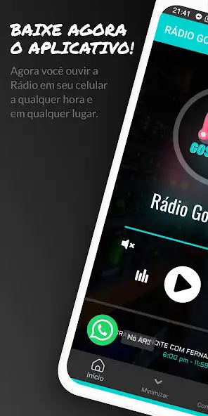 Play Rádio Gospel Fé  and enjoy Rádio Gospel Fé with UptoPlay