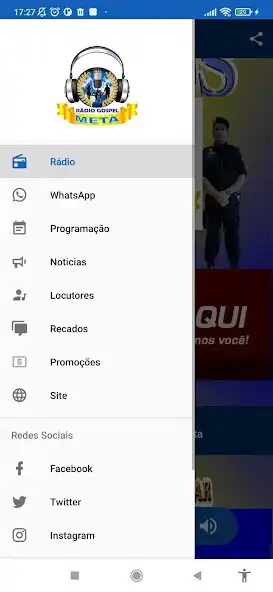 Play Rádio Gospel Meta as an online game Rádio Gospel Meta with UptoPlay