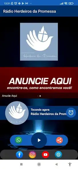 Play Rádio Herdeiros da Promessa  and enjoy Rádio Herdeiros da Promessa with UptoPlay