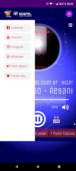 Play Rádio Hit Gospel as an online game Rádio Hit Gospel with UptoPlay