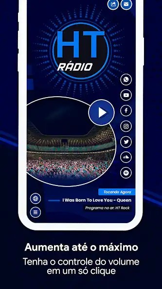 Play Rádio HT as an online game Rádio HT with UptoPlay