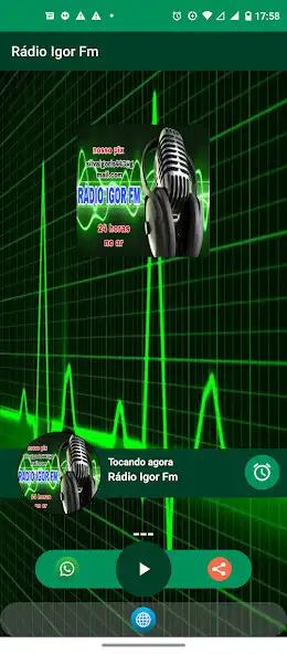 Play Rádio Igor FM as an online game Rádio Igor FM with UptoPlay