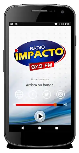 Play Rádio Impacto FM  and enjoy Rádio Impacto FM with UptoPlay