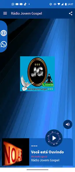 Play Rádio Jovem Gospel  and enjoy Rádio Jovem Gospel with UptoPlay