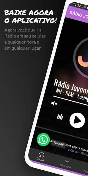 Play Rádio Jovem Guarda FM  and enjoy Rádio Jovem Guarda FM with UptoPlay