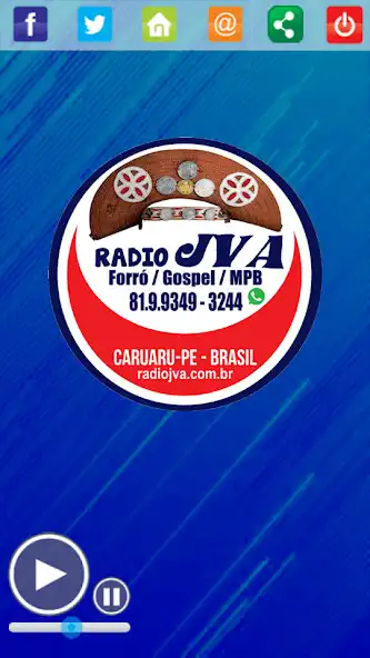 Play Rádio JVA Caruaru - PE as an online game Rádio JVA Caruaru - PE with UptoPlay