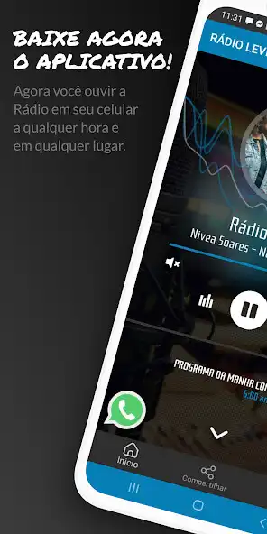 Play Rádio Levita  and enjoy Rádio Levita with UptoPlay