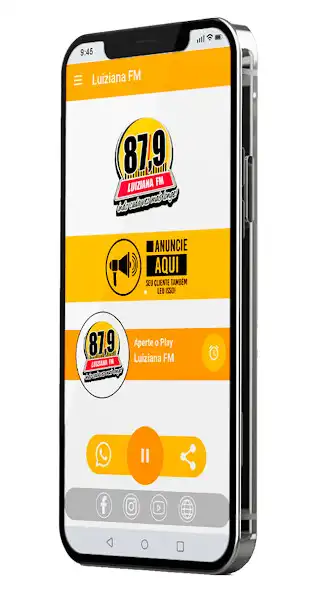 Play Rádio Luiziana FM  and enjoy Rádio Luiziana FM with UptoPlay