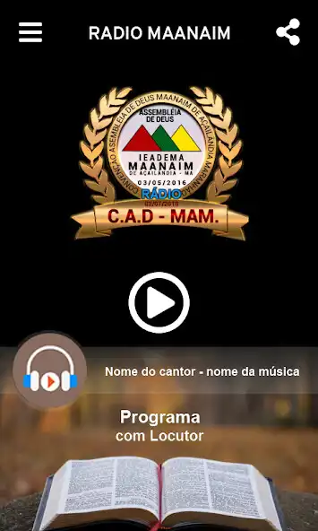 Play RÁDIO MAANAIM  and enjoy RÁDIO MAANAIM with UptoPlay