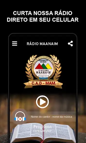 Play RÁDIO MAANAIM as an online game RÁDIO MAANAIM with UptoPlay