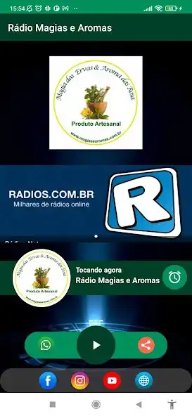 Play Rádio Magias e Aromas as an online game Rádio Magias e Aromas with UptoPlay