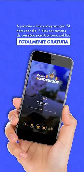 Play Rádio Mais Concursos  and enjoy Rádio Mais Concursos with UptoPlay