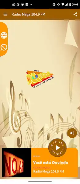 Play Rádio Mega 104,9 FM and enjoy Rádio Mega 104,9 FM with UptoPlay Play Rádio Mega 104,9 FM and enjoy Rádio Mega 104,9 FM with UptoPlay