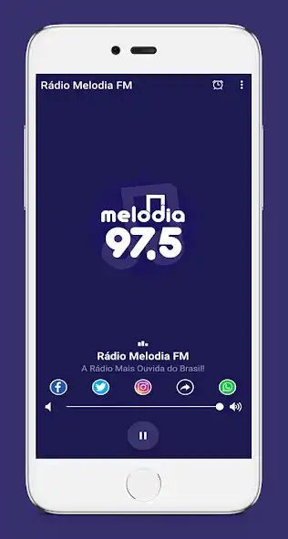 Play Rádio Melodia FM as an online game Rádio Melodia FM with UptoPlay