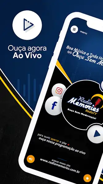 Play Rádio Memories  and enjoy Rádio Memories with UptoPlay