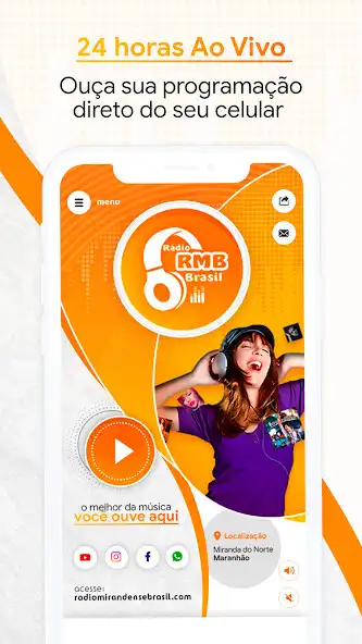 Play Rádio Mirandense Brasil  and enjoy Rádio Mirandense Brasil with UptoPlay
