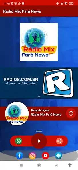Play Rádio Mix Pará News  and enjoy Rádio Mix Pará News with UptoPlay