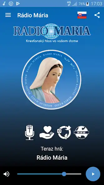 Play Rádio Mária Slovensko as an online game online Rádio Mária Slovensko with UptoPlay Play Rádio Mária Slovensko as an online game Rádio Mária Slovensko with UptoPlay