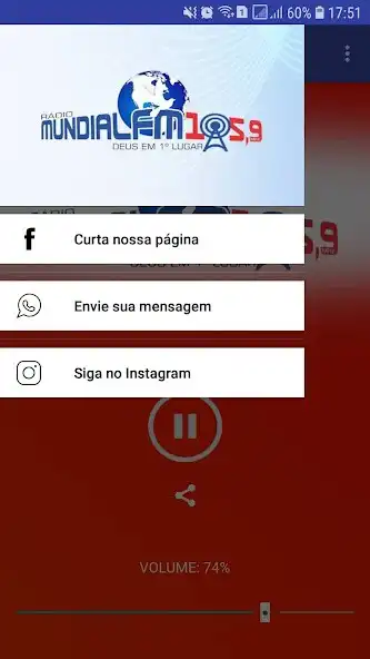 Play Rádio Mundial FM 105,9 as an online game Rádio Mundial FM 105,9 with UptoPlay