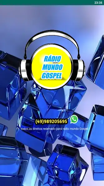 Play Rádio Mundo Gospel  and enjoy Rádio Mundo Gospel with UptoPlay