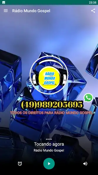 Play Rádio Mundo Gospel as an online game Rádio Mundo Gospel with UptoPlay