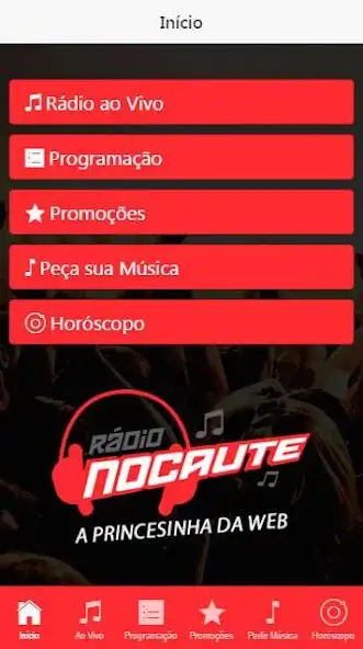 Play Rádio Nocaute  and enjoy Rádio Nocaute with UptoPlay