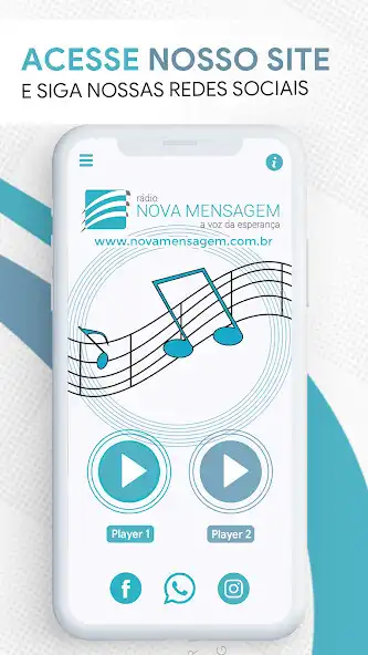 Play Rádio Nova Mensagem as an online game Rádio Nova Mensagem with UptoPlay