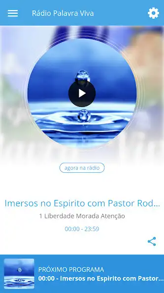 Play Rádio Palavra Viva  and enjoy Rádio Palavra Viva with UptoPlay