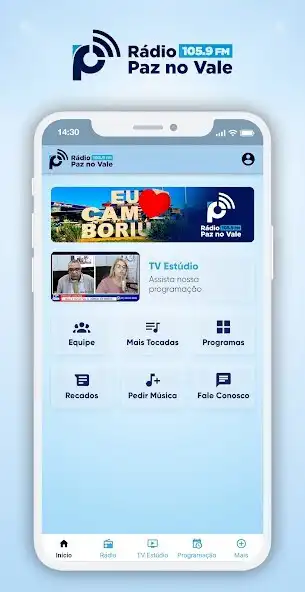 Play Rádio Paz no Vale  and enjoy Rádio Paz no Vale with UptoPlay