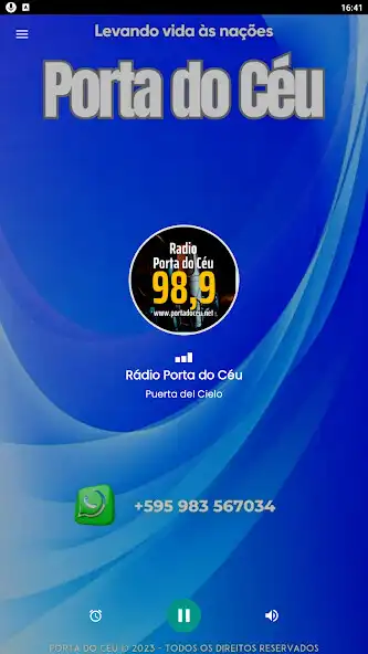 Play Rádio Porta do Céu  and enjoy Rádio Porta do Céu with UptoPlay