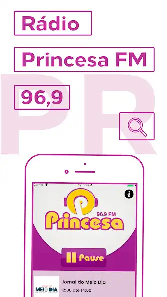 Play Rádio Princesa FM 96.9  and enjoy Rádio Princesa FM 96.9 with UptoPlay