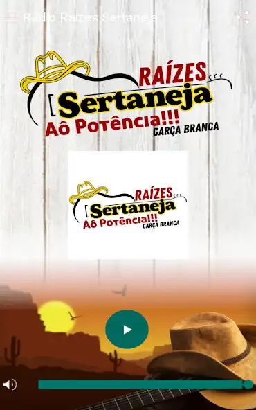 Play Rádio Raizes Sertaneja  and enjoy Rádio Raizes Sertaneja with UptoPlay