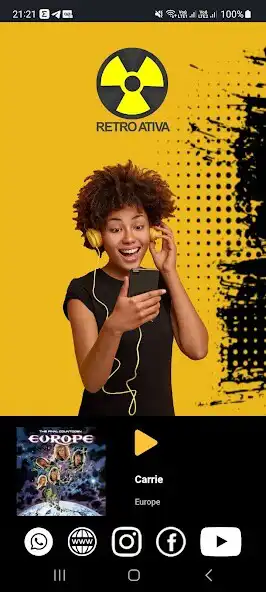 Play Rádio RetroAtiva as an online game Rádio RetroAtiva with UptoPlay