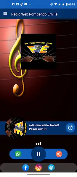 Play Rádio Rompendo Em Fé!  and enjoy Rádio Rompendo Em Fé! with UptoPlay