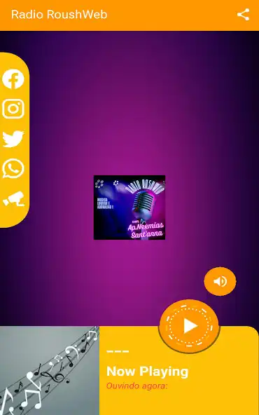 Play Rádio RoushWeb as an online game Rádio RoushWeb with UptoPlay