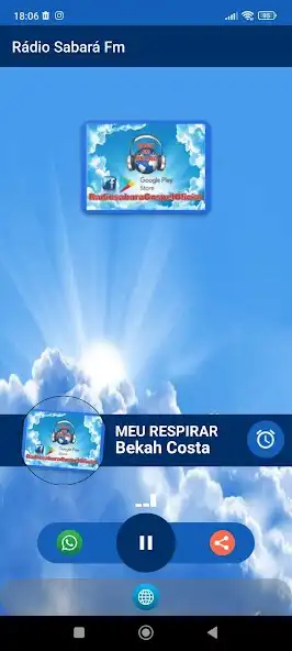 Play RÁDIO SABARA GOSPEL FM as an online game RÁDIO SABARA GOSPEL FM with UptoPlay