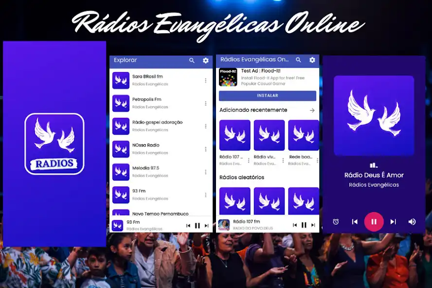 Play Rádios Evangélicas Online Gspl  and enjoy Rádios Evangélicas Online Gspl with UptoPlay