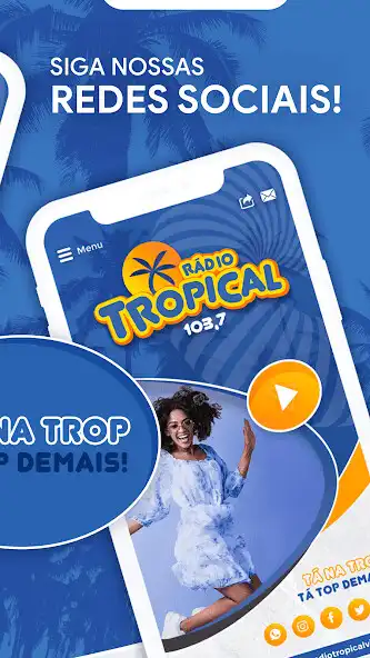 Play Rádio Tropical Vix as an online game Rádio Tropical Vix with UptoPlay