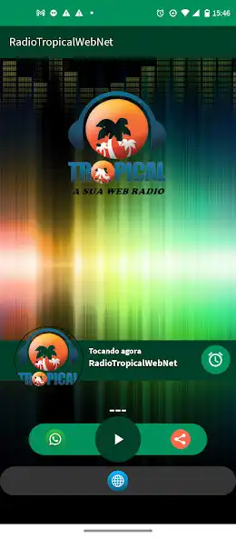 Play Rádio Tropical Web Net  and enjoy Rádio Tropical Web Net with UptoPlay