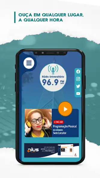 Play Rádio Unifap 96.9  and enjoy Rádio Unifap 96.9 with UptoPlay
