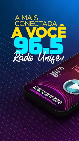 Play Rádio Unifev  and enjoy Rádio Unifev with UptoPlay