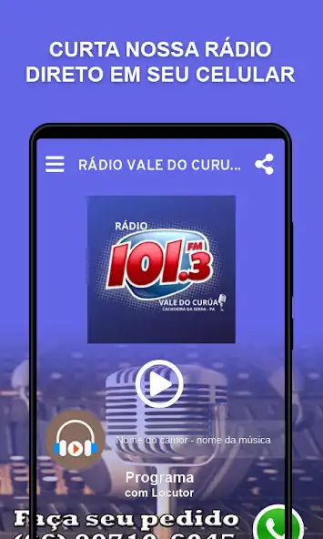 Play RÁDIO VALE DO CURUA  and enjoy RÁDIO VALE DO CURUA with UptoPlay