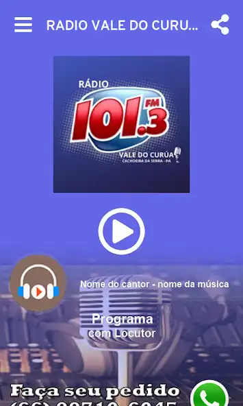 Play RÁDIO VALE DO CURUA as an online game RÁDIO VALE DO CURUA with UptoPlay