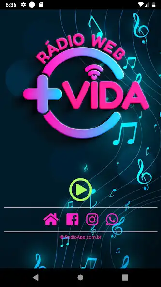 Play Rádio Web Mais Vida  and enjoy Rádio Web Mais Vida with UptoPlay