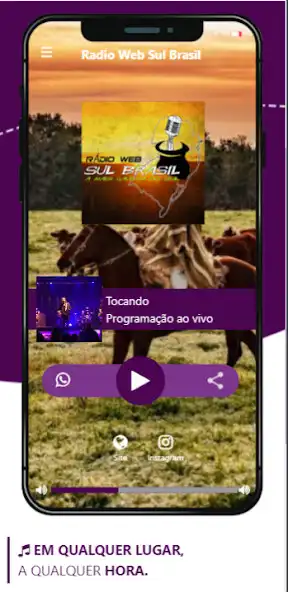 Play Rádio Web Sul Brasil  and enjoy Rádio Web Sul Brasil with UptoPlay