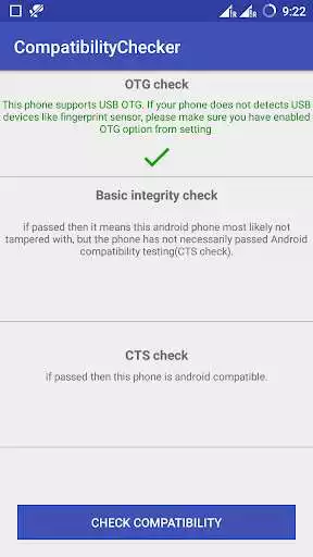 Play RD Service - compatibility checker