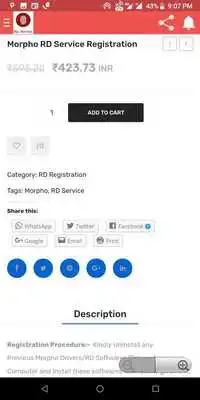 Play RD Service Registration