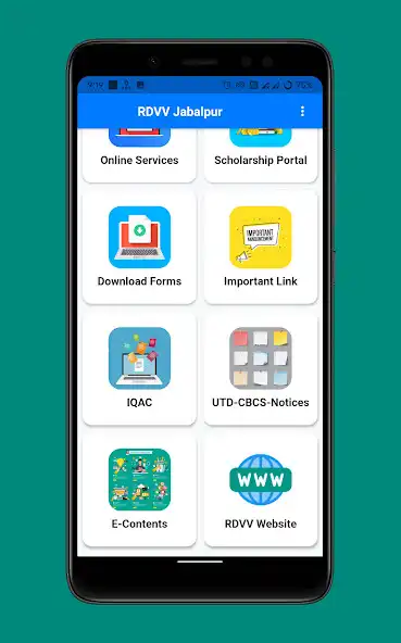 Play RDVV APP - Results, Time Table, Scholarship Etc. as an online game RDVV APP - Results, Time Table, Scholarship Etc. with UptoPlay