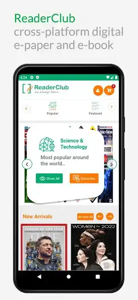Play ReaderClub as an online game ReaderClub with UptoPlay